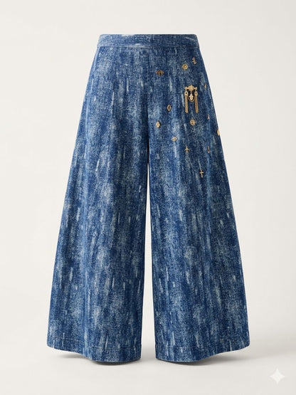The Oracle Charm Denim Trousers