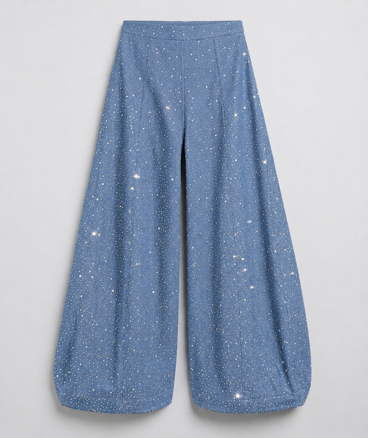 The Luna Denim Pants (Light)