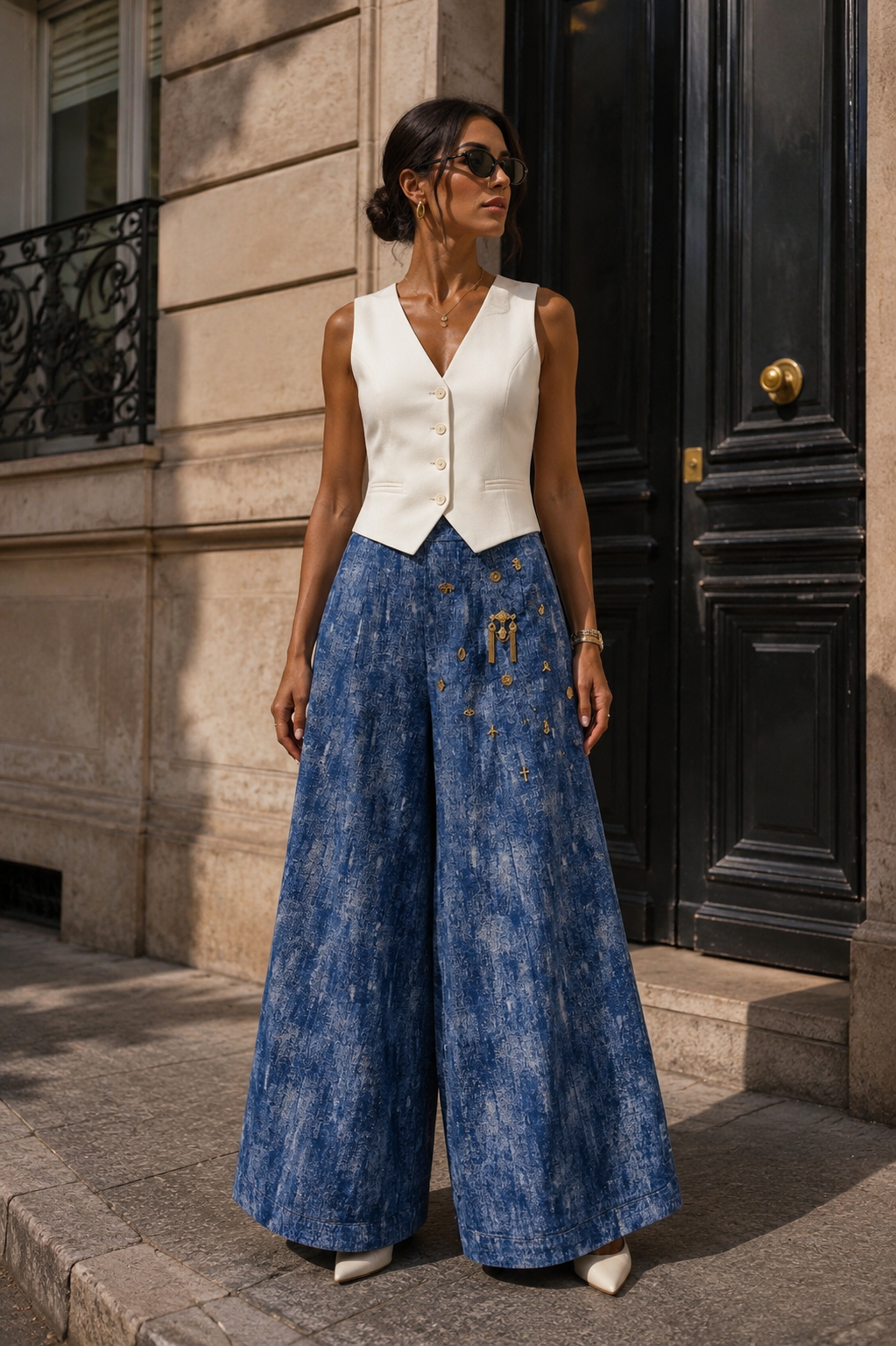 The Oracle Charm Denim Trousers