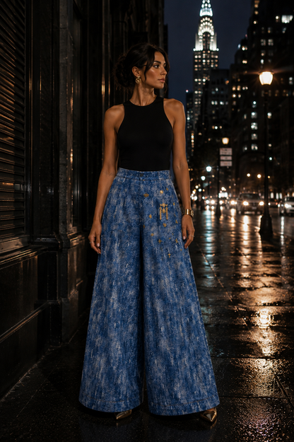The Oracle Charm Denim Trousers