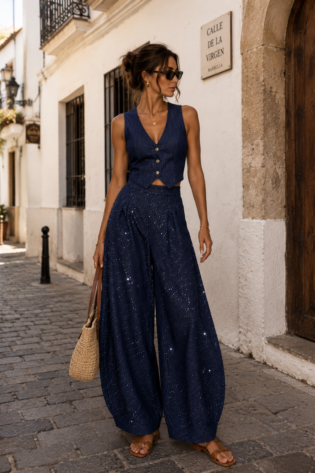 The Luna Denim Pants
