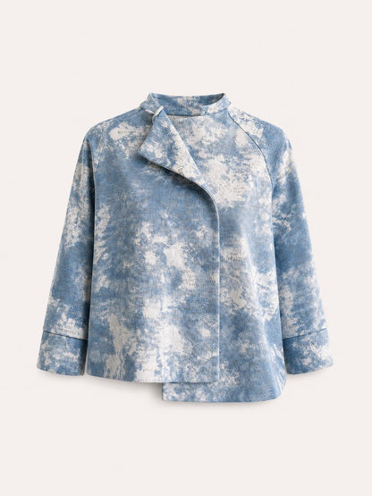 The Cloudburst 2 - Way Foil Denim Jacket