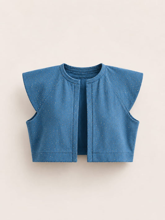 The Luna Denim Jacket (Light Blue)