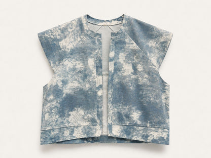 The Cloudburst Foil Denim Jacket