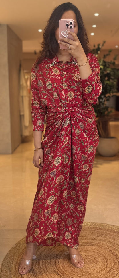 Banjara Wrap Skirt and Shirt Set