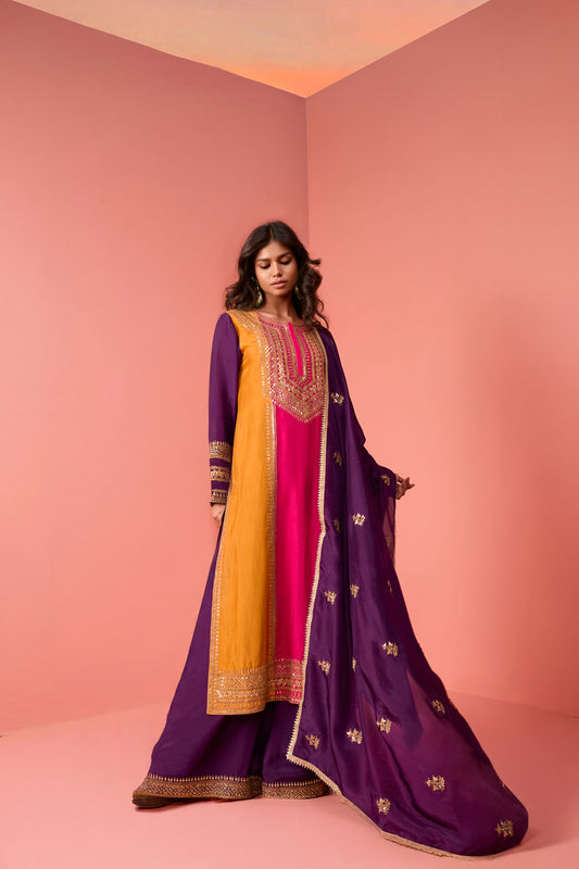 Rangrez 2.0 Tricolour Kurta Set